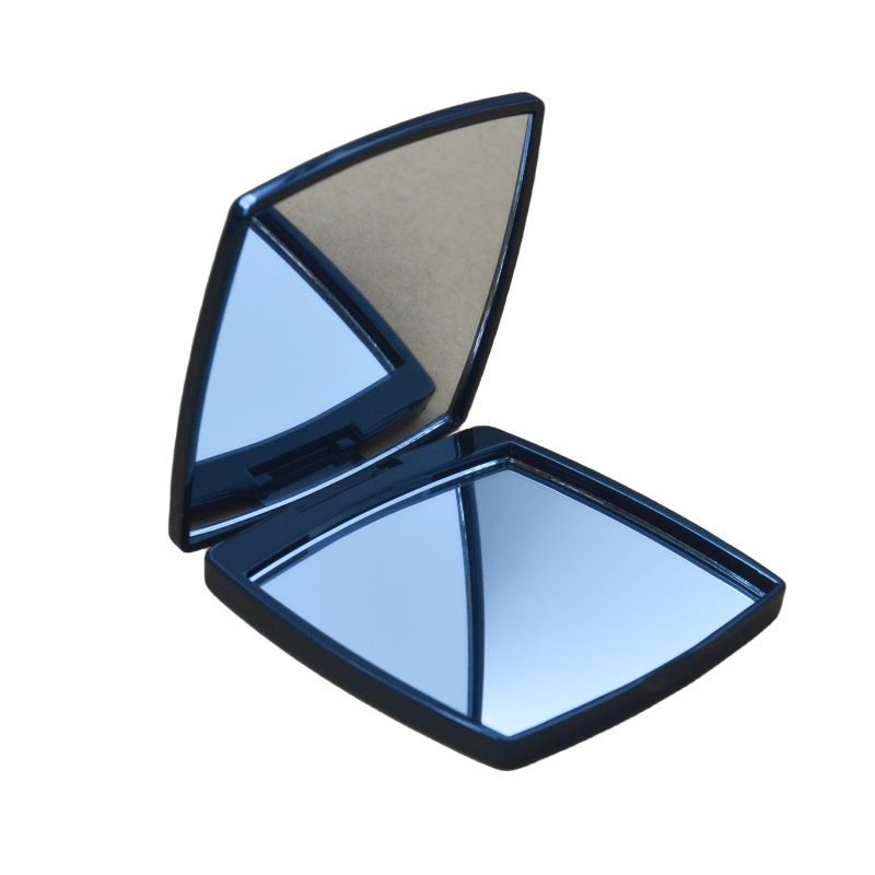 Internet Celebrity Chanel Style Mirror Folding Mirror Portable Makeup Mirror Mini Makeup Mirror Hand Mirror Beauty Makeup Mirror