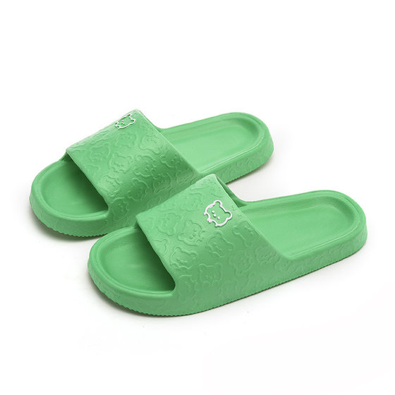 Qida shun 2024 new summer couple indoor lightweight wear-resistant men's and women's home slippers wholesale