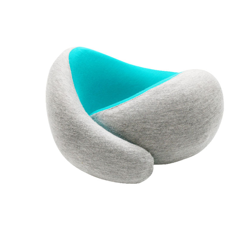 Cross-border wholesale magnet reinforced universal neck pillow memory pillow travel nap pillow can correct neck bone slow rebound