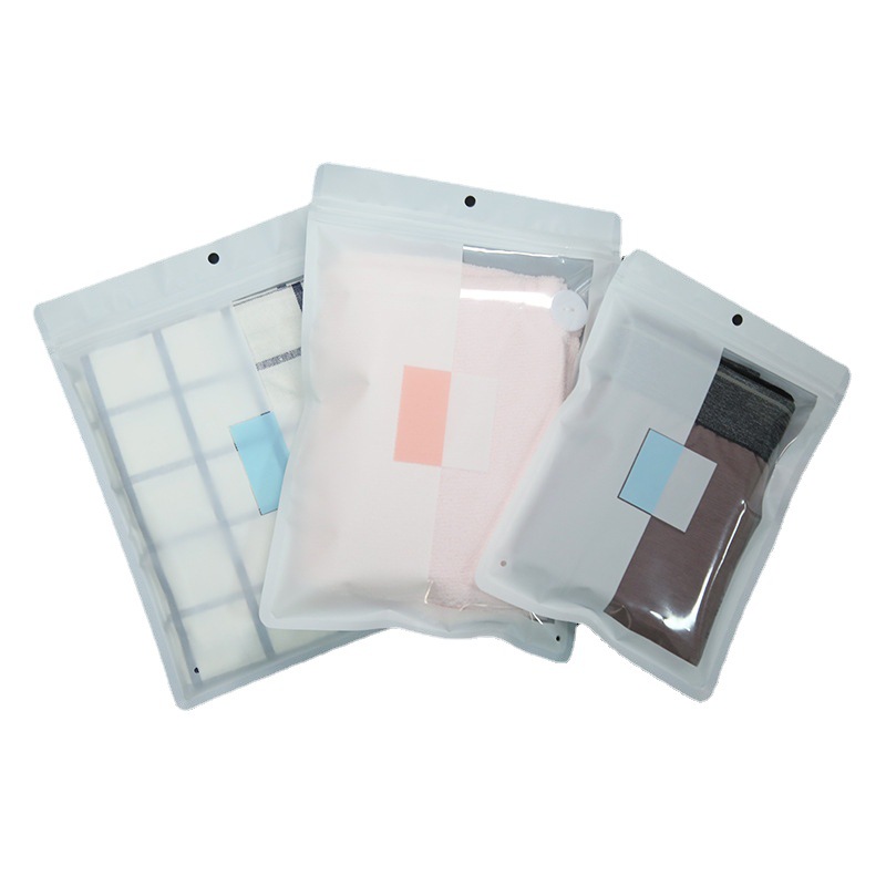 Universal Wordless Garment Packaging Bag Underwear Shirt Short Sleeve T-Shirt Bag Towel Bag Various Pattern Specifications Spot