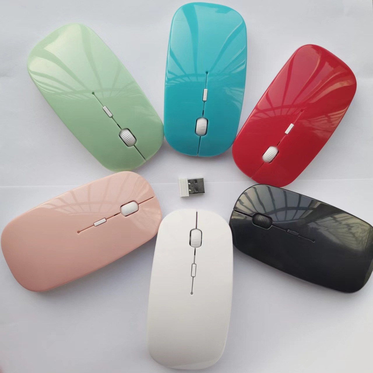 Factory explosions 2.4g wireless mouse office ultra-thin fashion gifts cross-border manufacturers mouse X3G