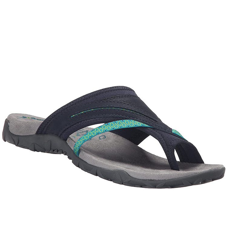 2022 new European and American Amazon foreign trade cross-border plus size summer men's sandals Flip-Flops flat beach women's sandals