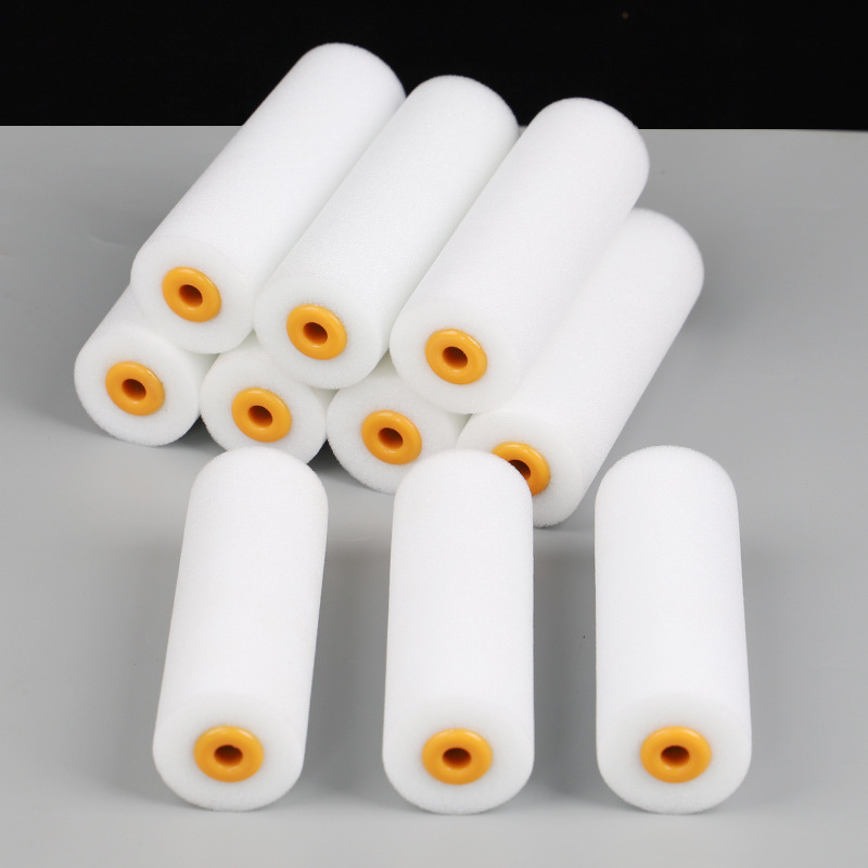 Factory wholesale 2 inch 4 inch small thumb brush polyurethane sponge paint latex paint art paint brush application tool brush