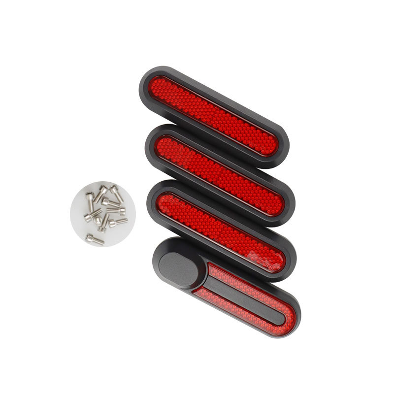 Electric scooter accessories M365/pro/1S side cover reflective decorative cover new universal reflective side cover