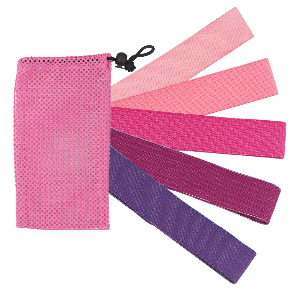 Mini Crocheted Resistance Band Yoga Pull Band Fitness stretch band Hip Ring Boot Ring Set