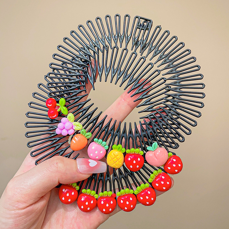 Haar brechendes Artefakt, unsichtbare Haarnadel, Hinterkopf-Stirnband, nahtloser Haarkamm, Stecker, Pony, faules Modellierwerkzeug, Haarflecht-Kopfschmuck_voghion.com