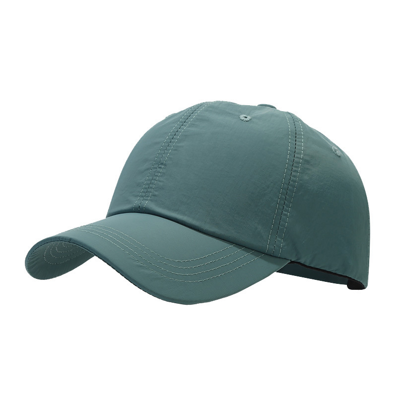 Korean Style New Style Breathable Waterproof Quick-drying Baseball Cap Men's and Women's Japanese Style Simple Fresh Style Cap Travel Sun Hat