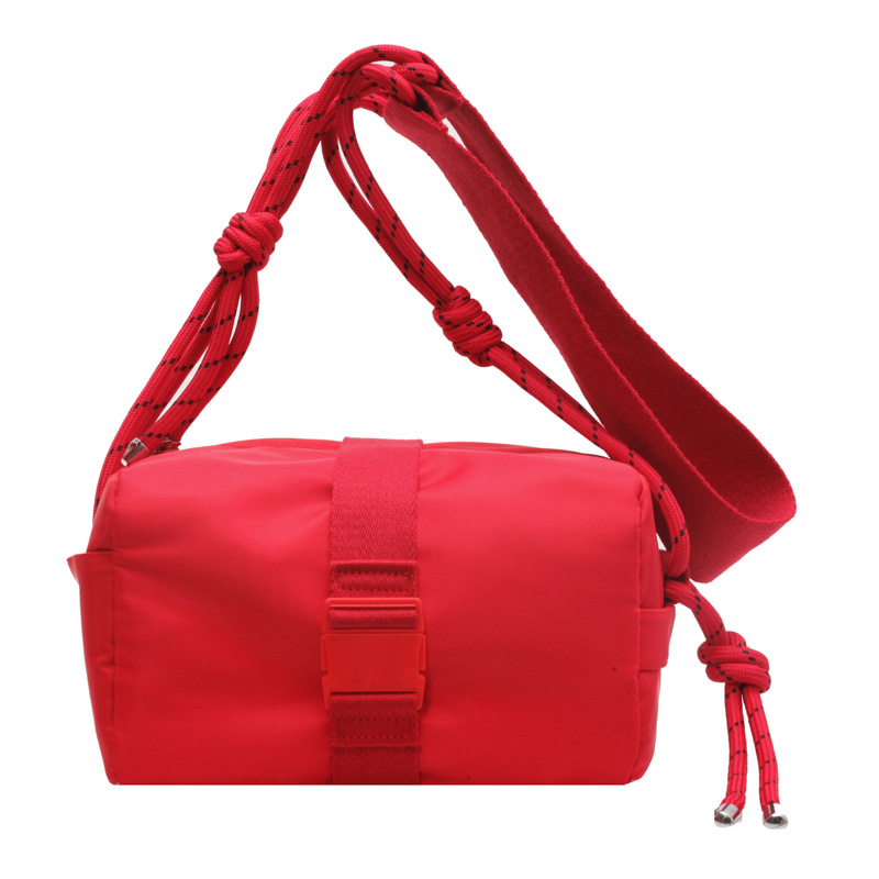 Cross-border Casual Nylon Toast Bag Women's 2023 New Sports Style ins All-match Gym Bag Shoulder Crossbody Bag
