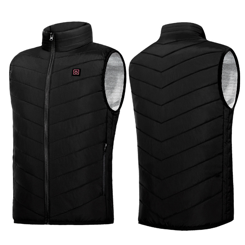 Area 13 Intelligent Heating Vest Male USB Rechargeable Heating Vest Area 13 Area 9 Area 4 Electric Heating Vest Cross Border