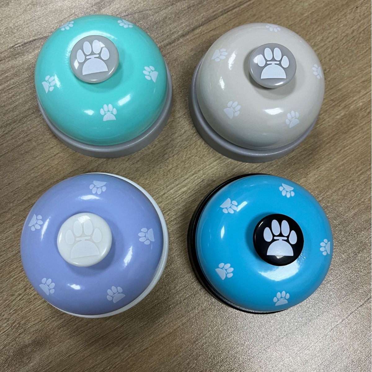Pet звонок Кошка Собака тренер игра колокольчик собака Лапа колокольчик плюшевый собака колокольчик звенящий колокольчик интеллектуальная игрушка колокольчик 72 мм
