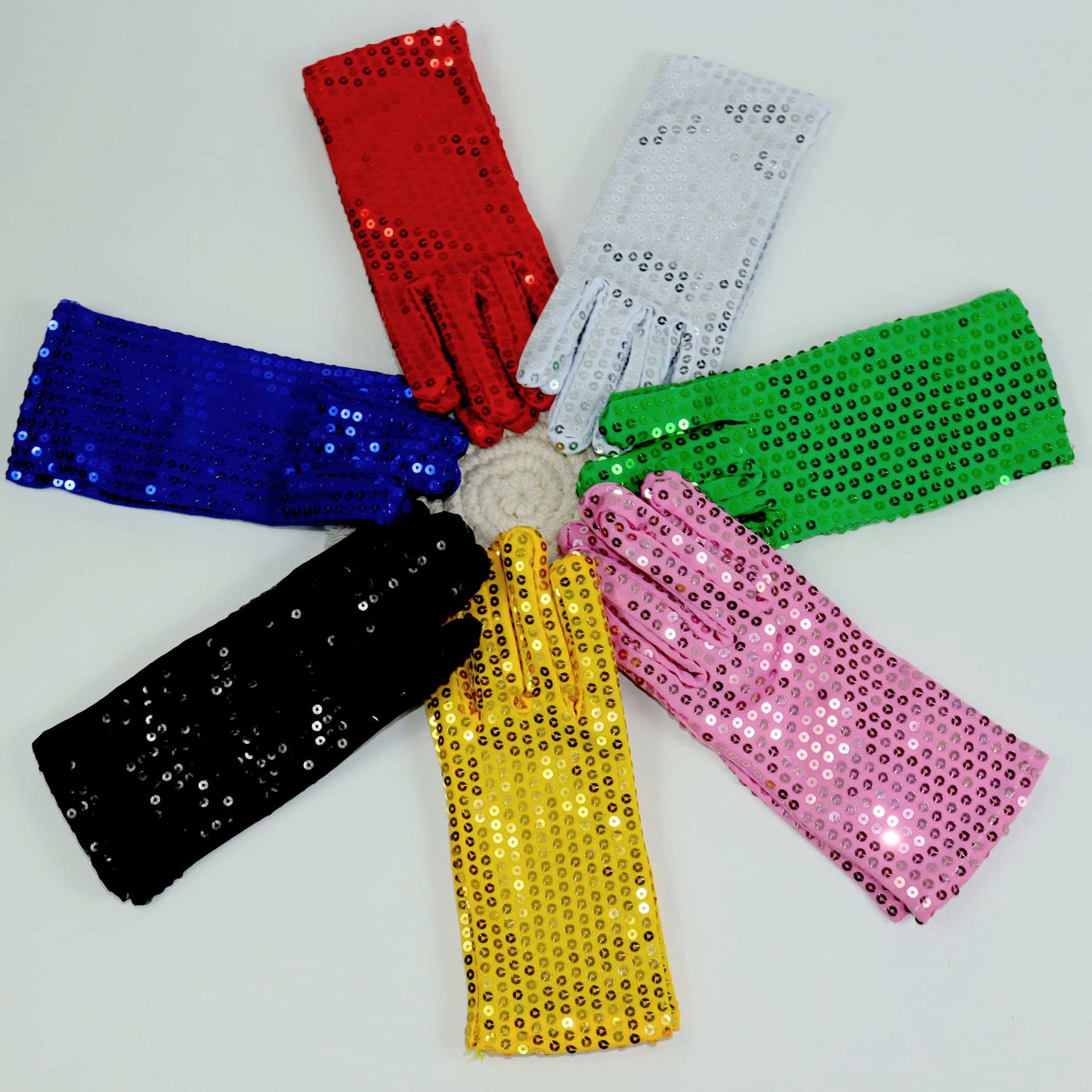 Children's Day Performance Gloves Sequins Gloves Dancing Performance Kindergarten Michael Jackson Adult JK