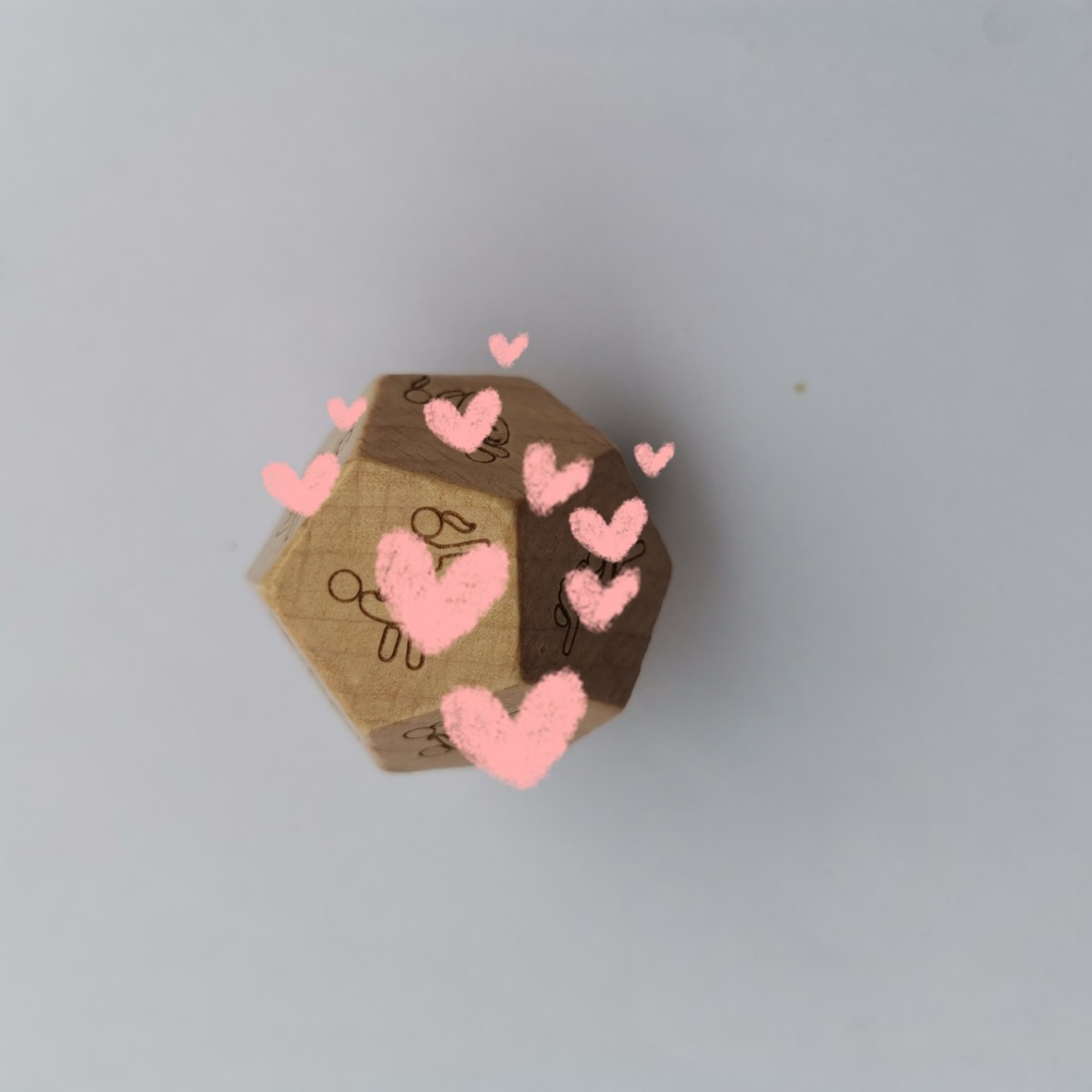 Christmas DICE creative surprise food activity dice movie Valentine's Day dating fun dating wooden dice original