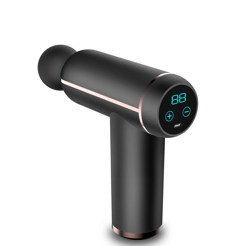 Factory direct supply mini fascia gun USB massage gun muscle relaxation massage equipment cervical membrane grab cervical massage instrument