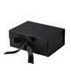 Spot flip folding box wholesale bow solid color packaging box cross-border foreign trade folding gift box one-piece gift box