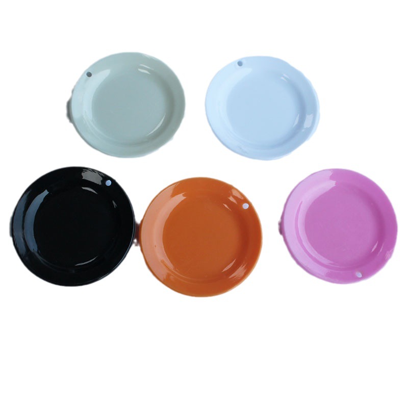 5cm mini simulation small plate diy miniature food play scene doll house children's play kitchen toy accessories