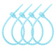 3mm * 210mm; Lake blue