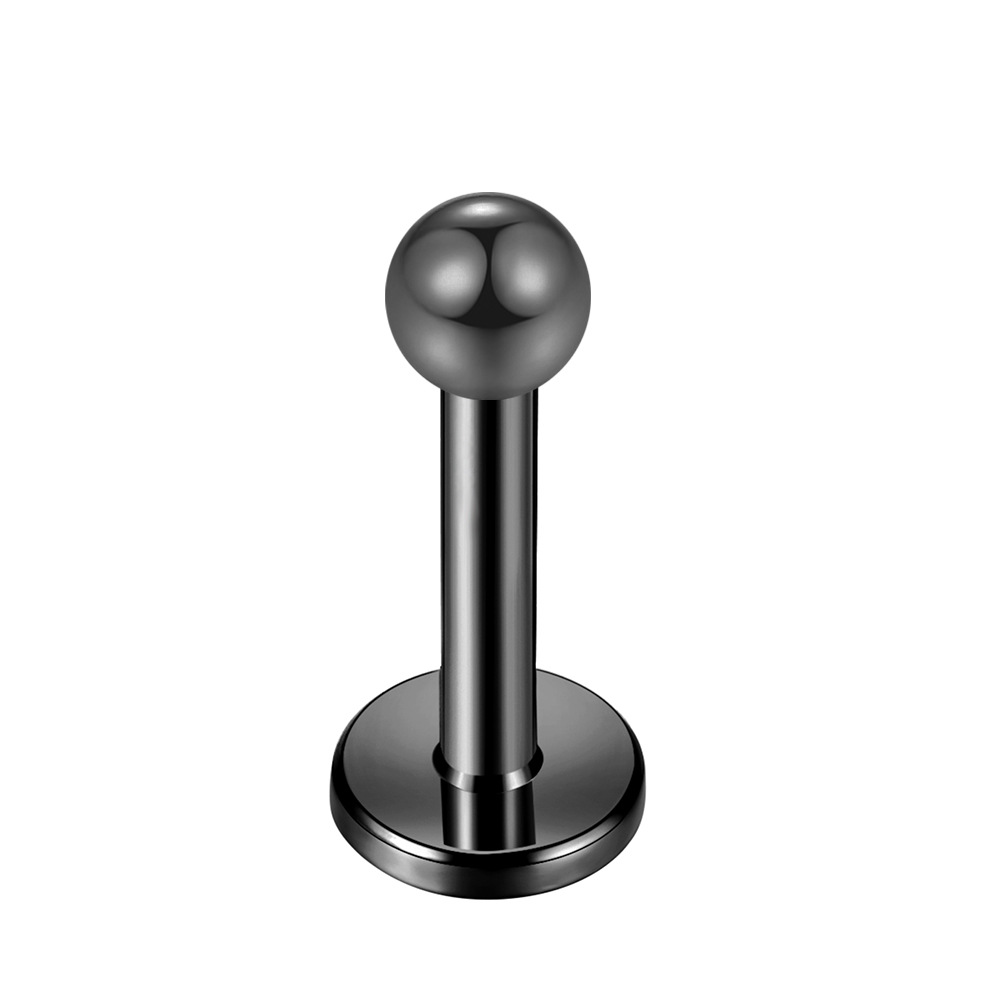 In stock 10 stainless steel lip nails suit electroplated rose gold piercing jewelry small ear studs Amazon body piercing