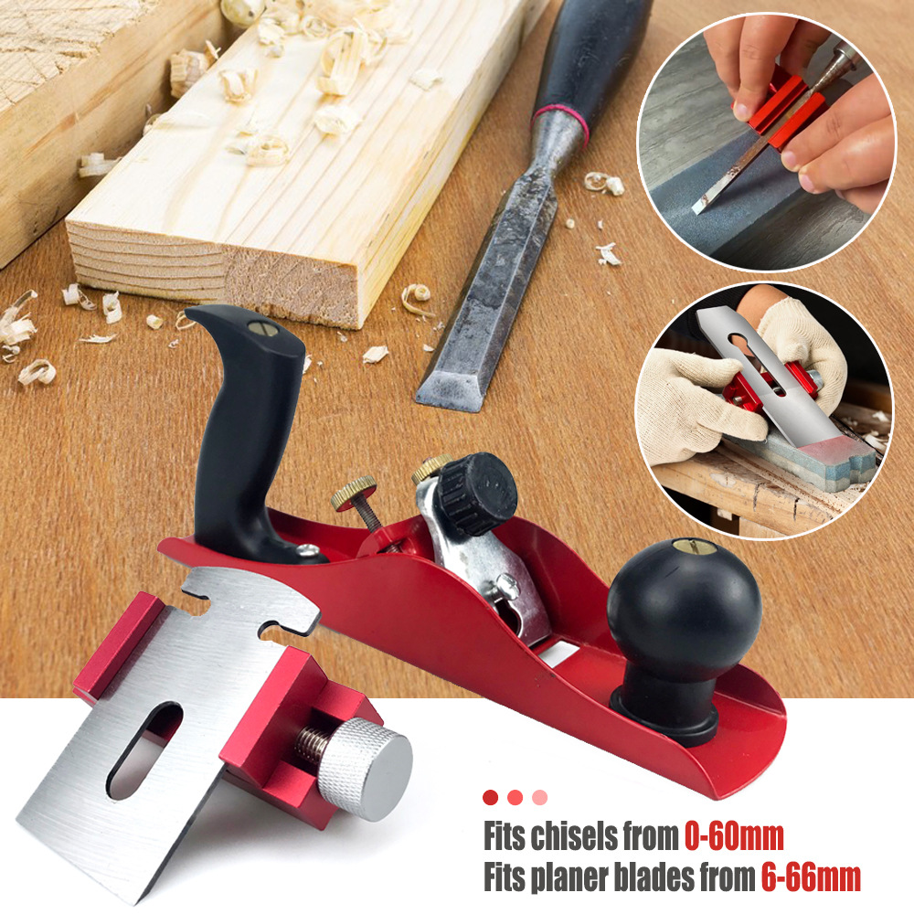 Manual Woodworking Knife Grinder Fixed Angle Grinding Planer Carpenter Tools Household Small Quick Knife Grinding Tool