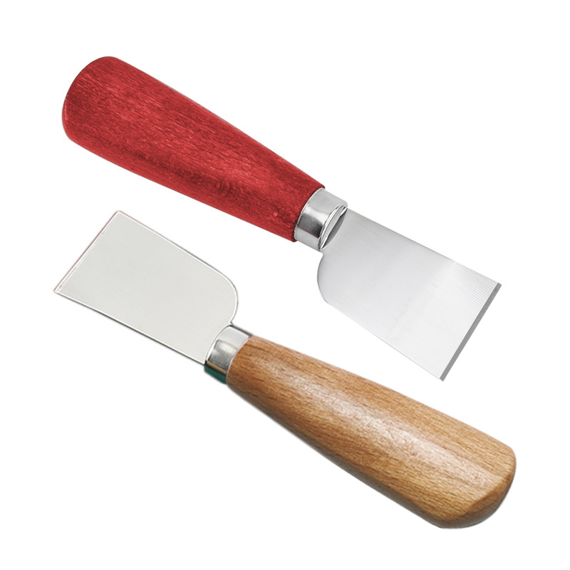 Leather tools manual leather cutting knife manufacturers direct supply leather art trimming leather cutting shovel DIY tools
