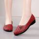 Mom Sandals Plastic Soft Sole Summer 2023 New Style Hole Shoes Middle-aged and Elderly Comfortable Hollow Women's Shoes Mesh Shoes