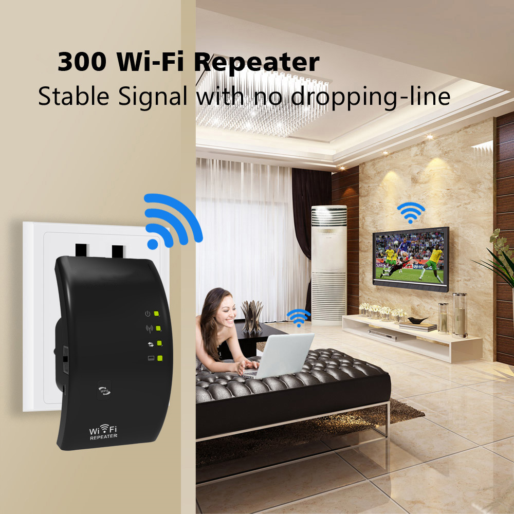 300m wireless WIFI router Repeater signal amplifier extended classic bridge type WIFI Repeater