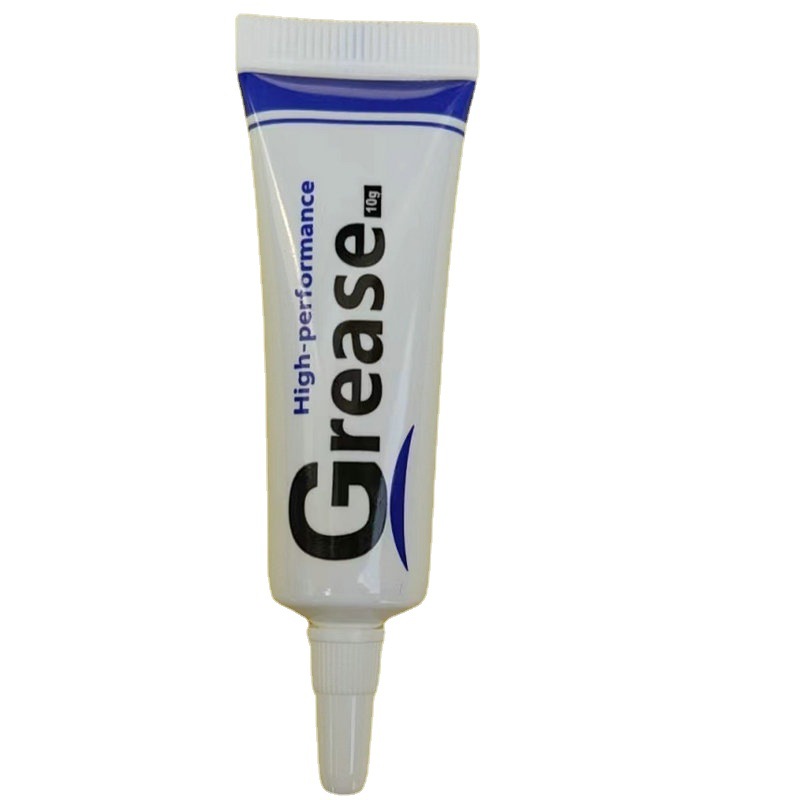 Manufacturer 10g small package silicone grease luggage zipper lubricating oil 10 karat chain oil waterproof grease