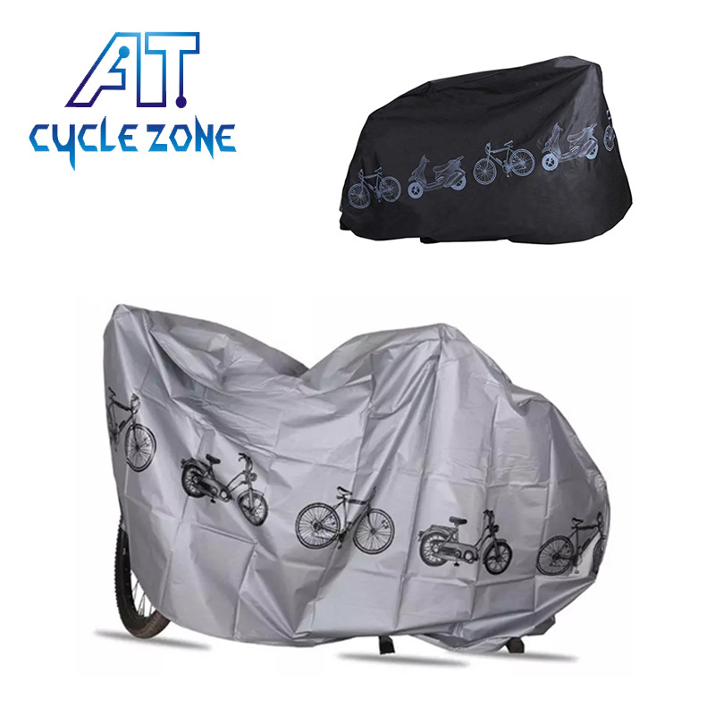 Outdoor Bicycle Cover Rain Cover Electric Vehicle Motorcycle Car Clothing Mountain Bike Anti-Dust Cover Riding Equipment
