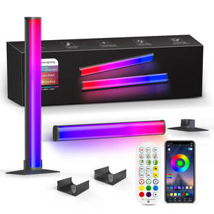 Cross-border factory KESHU Computer TV magic color e-sports lamp 5v music pickup lamp desktop lamp