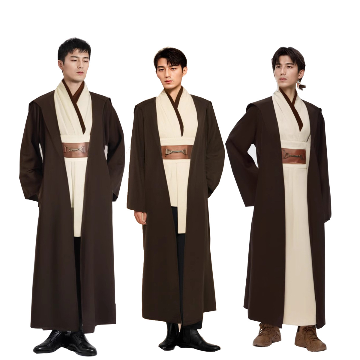 Halloween Jedi Cosplay Obi-Wan Kenobi Costume Star Wars cosplay Costume