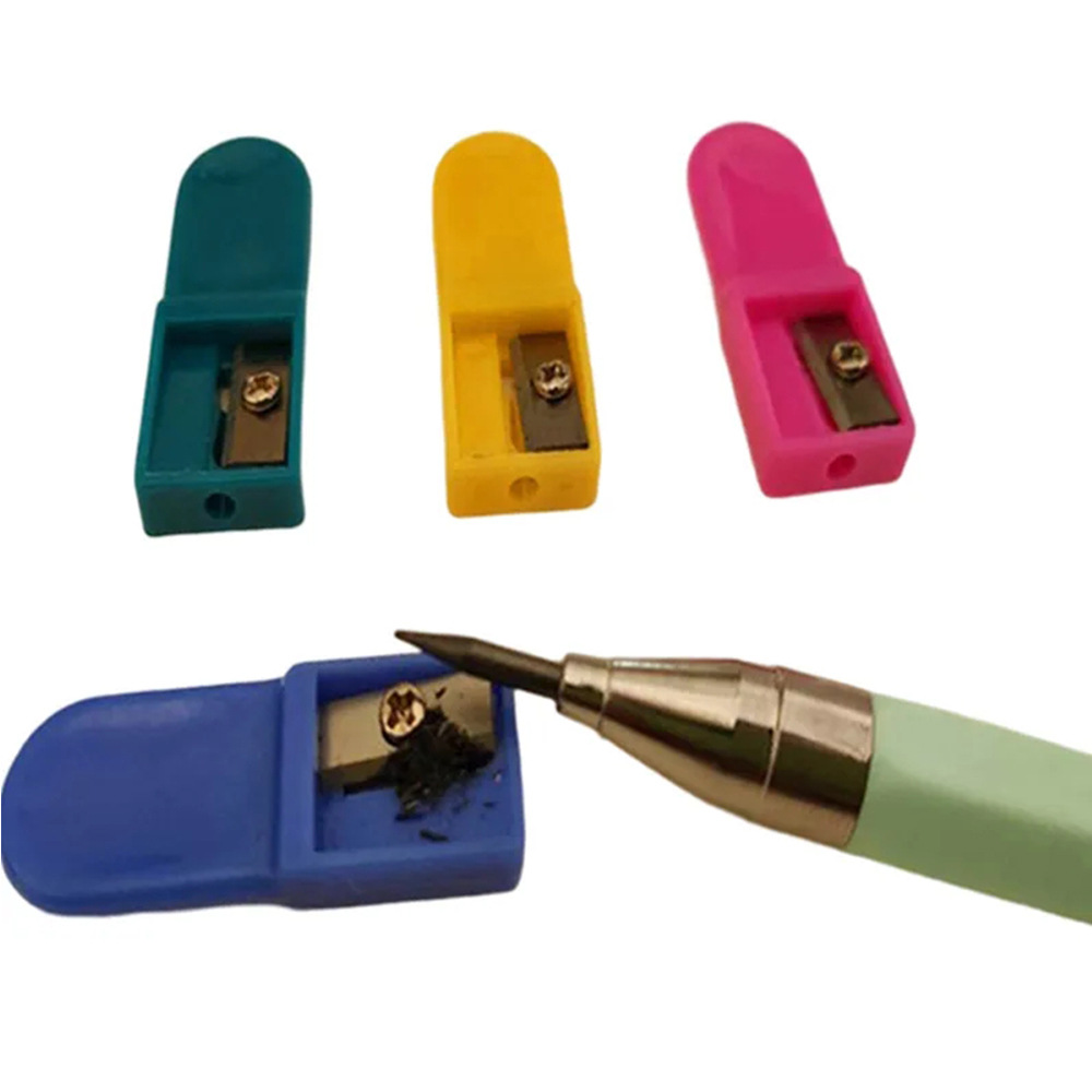 2.0 Special pencil sharpener for automatic pencil colorful student small manual plastic pencil sharpener 2.0mm pencil sharpener