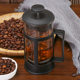Stainless Steel Filter Mesh Tea Maker Hand Coffee Pot French Press Pot Plastic Heat Resistant Borosilicate French Filter Press Pot