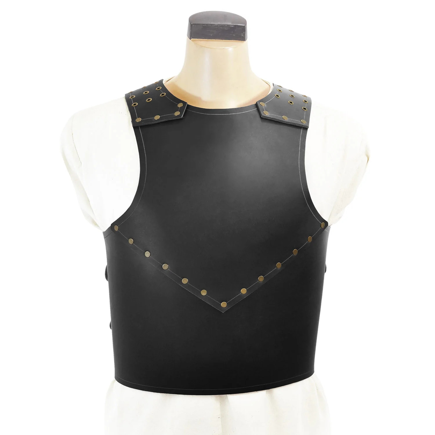 2023 film and television props wholesale European and American retro Medieval Renaissance COSPLAY samurai leather armor chest armor