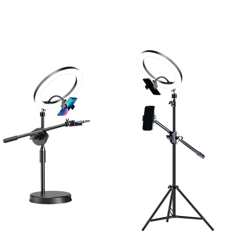 Mobile phone overhead bracket desktop landing photo shooting rotating bracket still life shooting food jewelry display