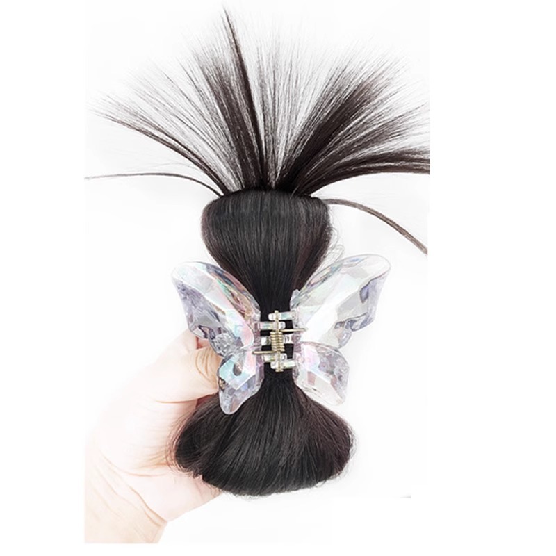 Slinka franču vistas spalvas parūka, volejbola galva, tauriņa satvēriens, zirgaste, matadata, sieviešu muguras karote, pussieta matu galvassega, matadata_voghion.com