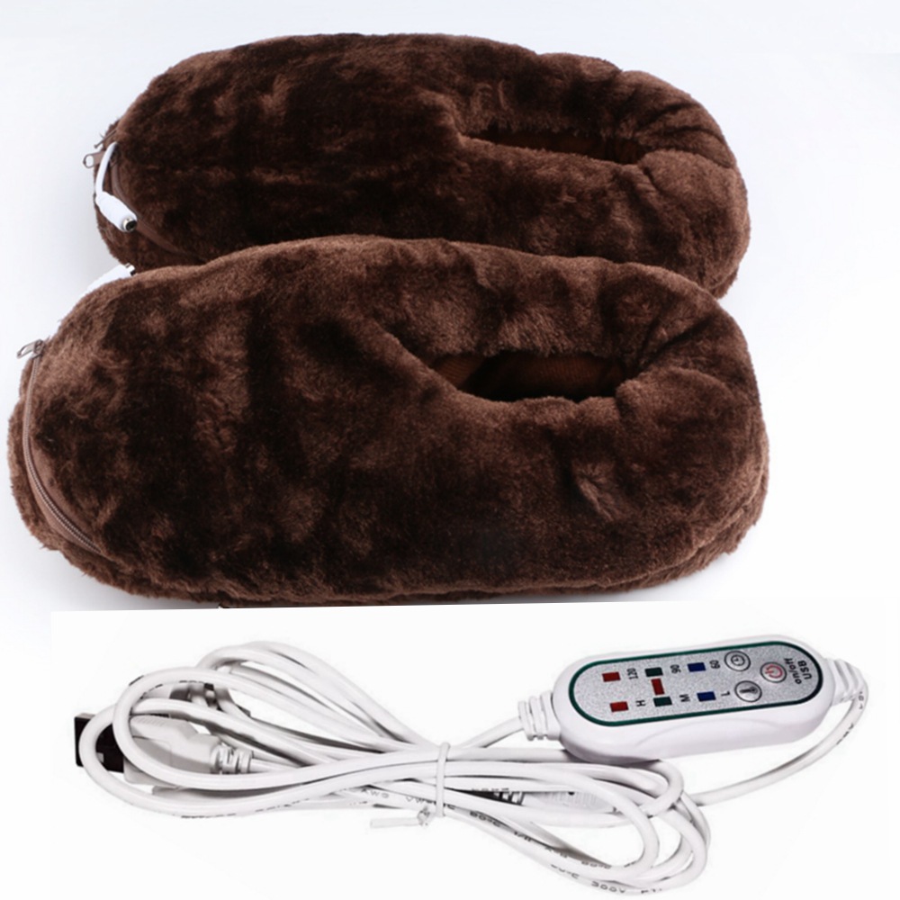 USB electric slippers USB5V transformation heating warm shoes USB shoes strength factory spot supply