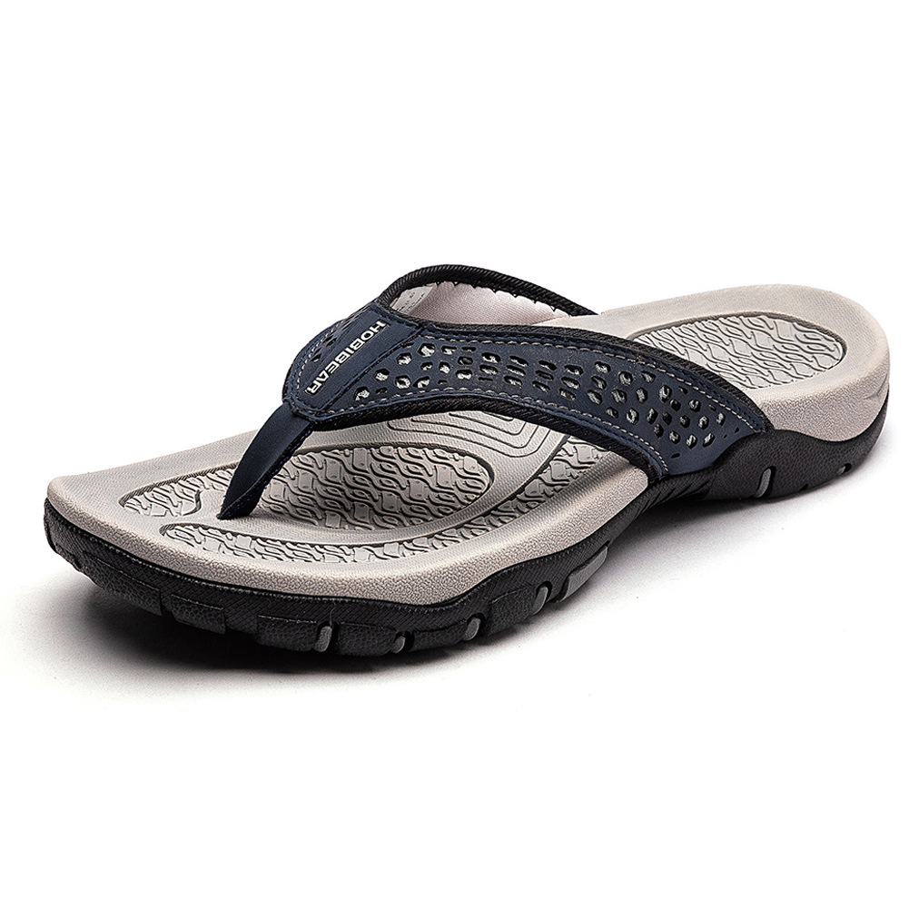 Fujian manufacturers flip-flops men's large men's slippers wholesale summer fashion outerwear new large size cross-border Men