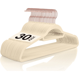 Multi-functional Finisher Non-slip Flocking Hanger Dry and Wet Plastic Clothes Hanging Household Seamless Magic Hangers Clothes Brace
