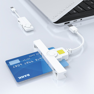 Cross-border USB2.0 Smart Card Reader with cable CAC bank Card ATM tax return Card Reader