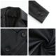 2023 new European and American long leather coat Spring and Autumn long sleeve leather trench coat fashion British coat women's lapel single-breasted