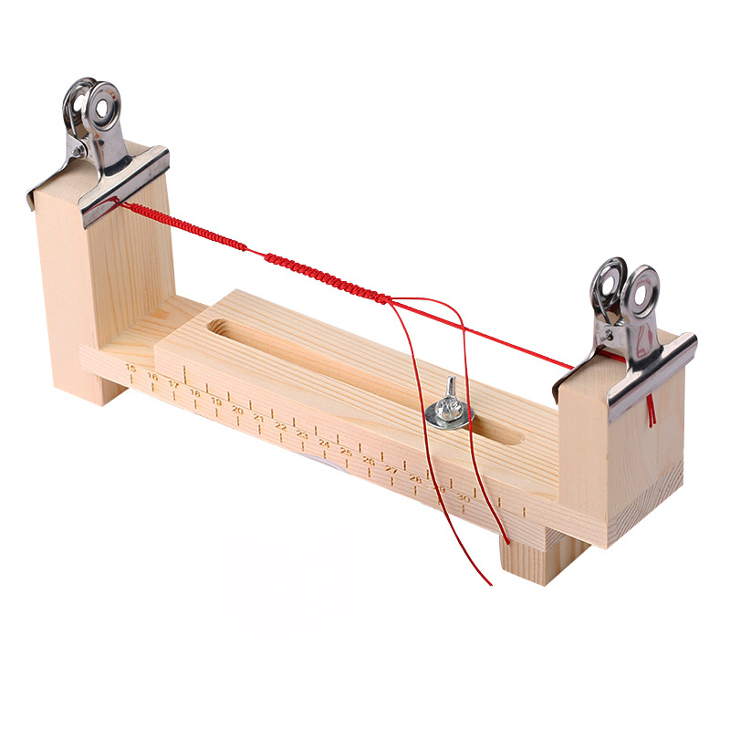 实木手工编织器 编绳器 编织架 手链手绳编织平结diy工具固定架子