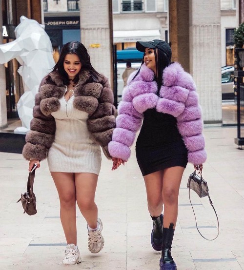 2024 European and American new imitation fur short coat fashion Joker fur coat women stand collar long sleeve in stock wholesale