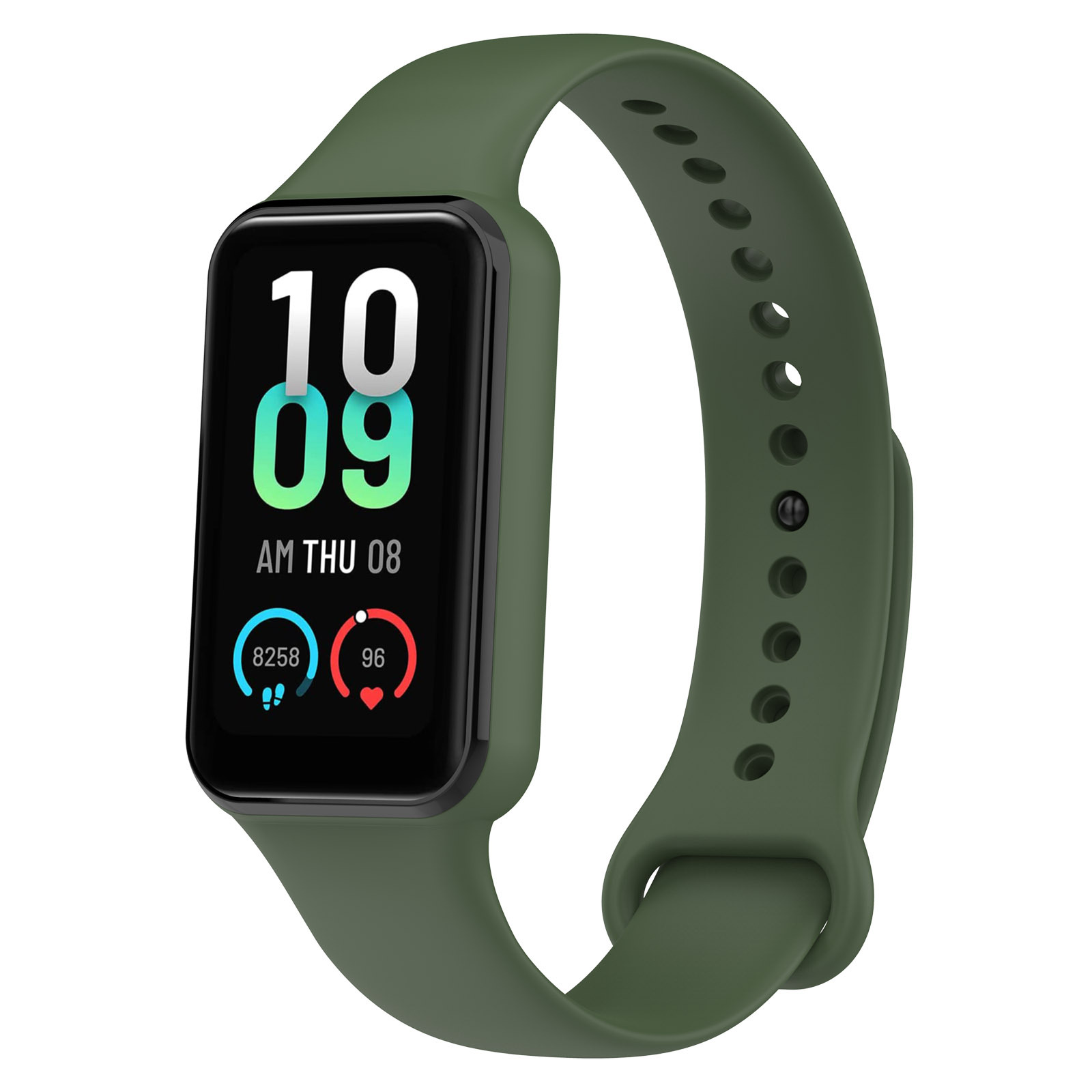 適用華米手環7膠錶帶Amazfit band7錶帶躍我官方同款運動手腕帶