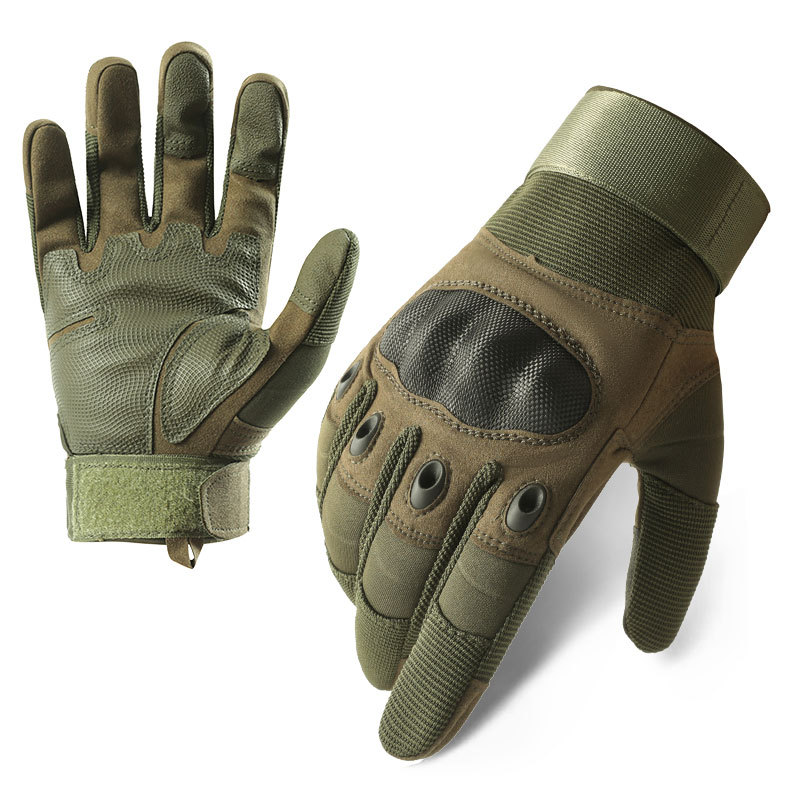 Taktiske handsker Herre Z192 Soft Shell Beskyttelsespude Lang Finger Berøringsskærm Bekæmpelse Skridsikre udendørs Militær Fan Ridehandsker Herre_voghion.com