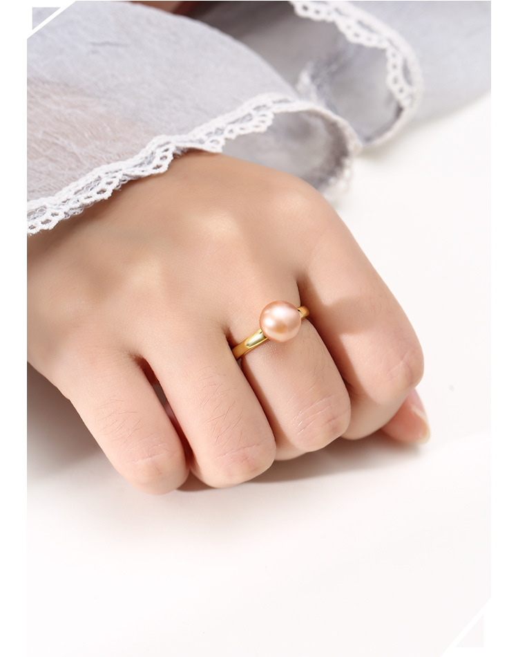 Bague en argent S925 tête de garniture vide avec aiguille support de bague en argent multi-pierres pour hommes et femmes support de bague support de bague en perles rondes en cire d'abeille DIY_voghion.com