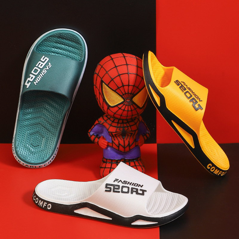 Sports slippers men's summer new outer wear large size slippers Beach men's sandals factory direct cross-border wholesale