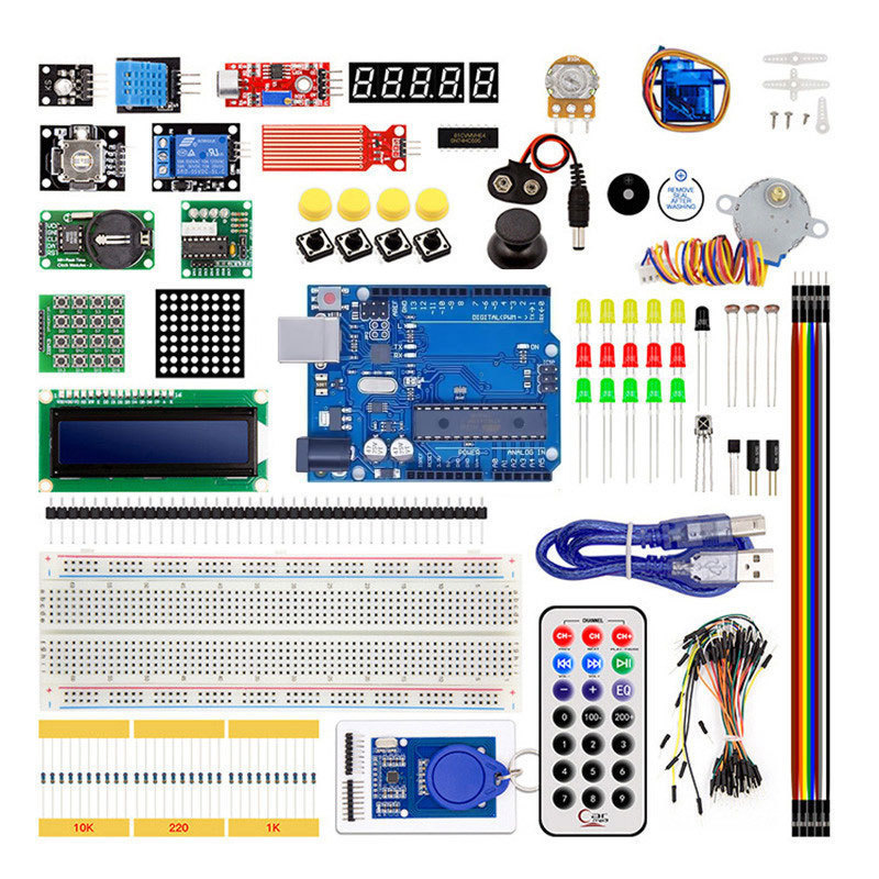 Uno R3 学習キット スターターキット ステッピングモーター Rfid ブレッドボード 電子部品開発|undefined