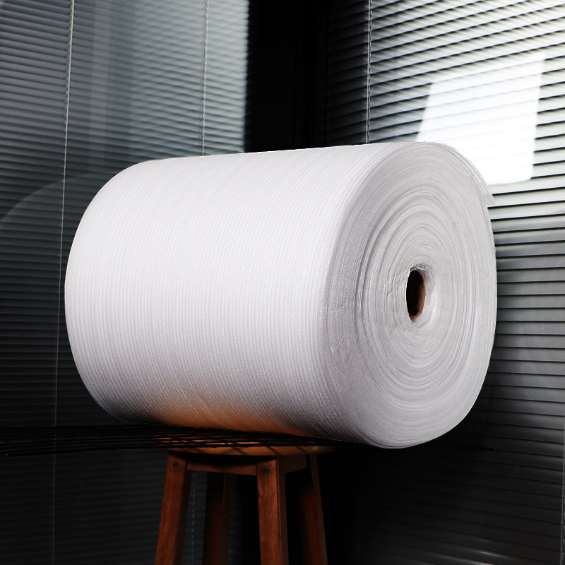 epe Pearl cotton foam roll packaging material filler lining express anti-collision foam cotton roll manufacturers giant