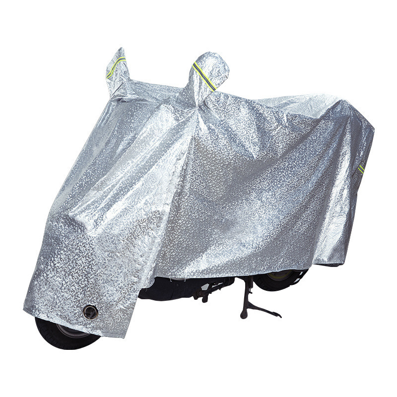 Mi Yan motorcycle cover electric car battery car sunshade rain cover thickened aluminum film dust cover electric car clothing cover