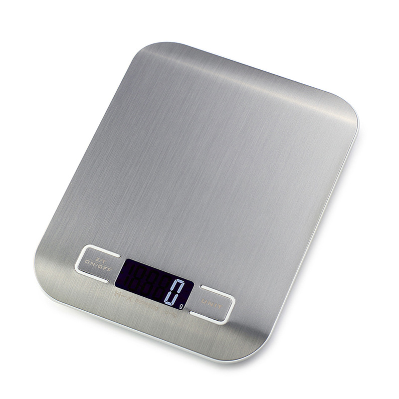 Kitchen electronic scale baking small electronic scale waterproof household gram scale stainless steel wholesale food electronic kitchen scale