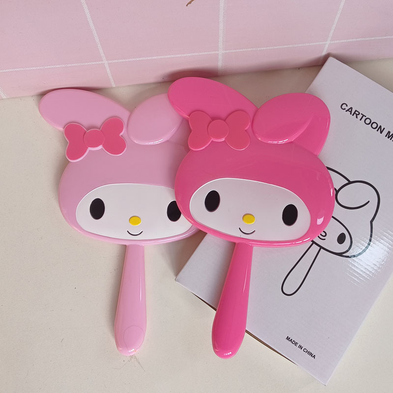Creative Cartoon Cute Princess Makeup Makeup Mirror Girl Heart Instagram Desktop Small Table Mirror Female Student Dormitory Mirror